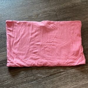 Pink tube top